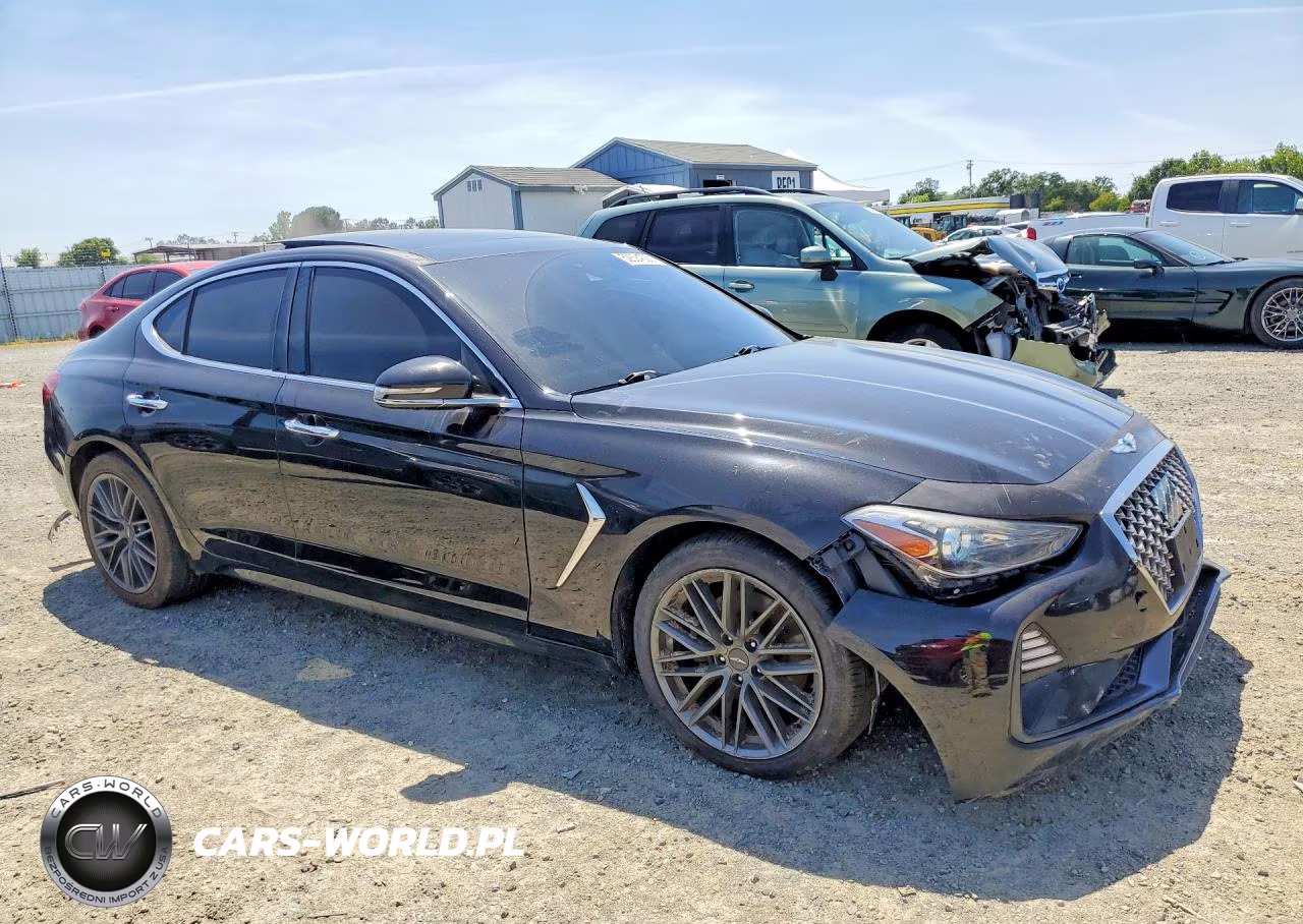 2019 Genesis G70 Elite VIN:KMTG34LA5KU040055 - 4