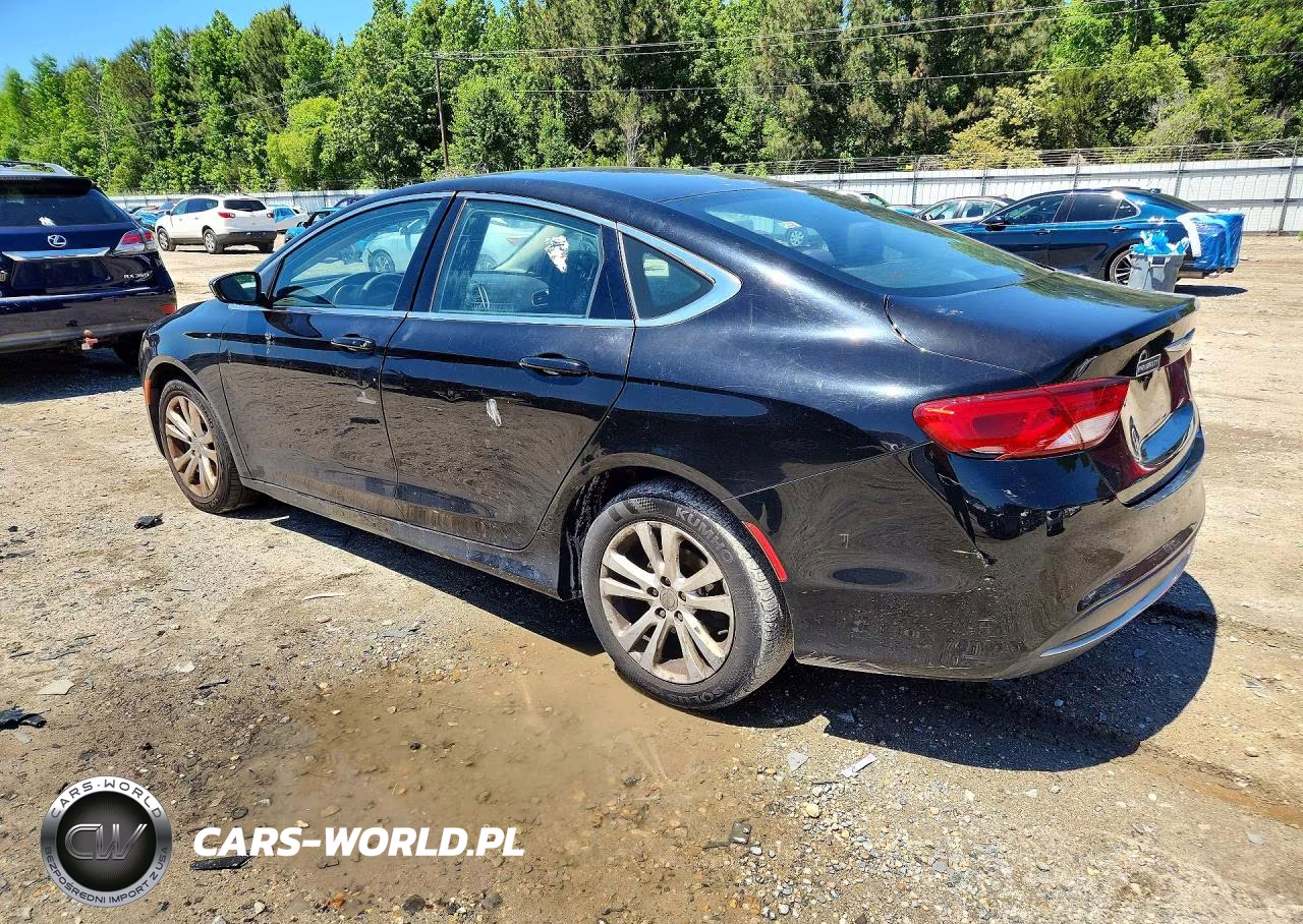 2015 Chrysler 200 Limited VIN:1C3CCCAB2FN576436 - 2