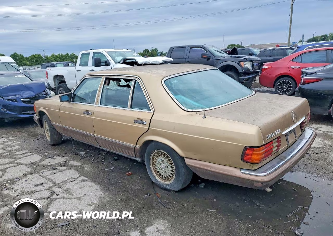 1983 Mercedes-Benz 380 Sel VIN:WDBCA33A7DB044151 - 2