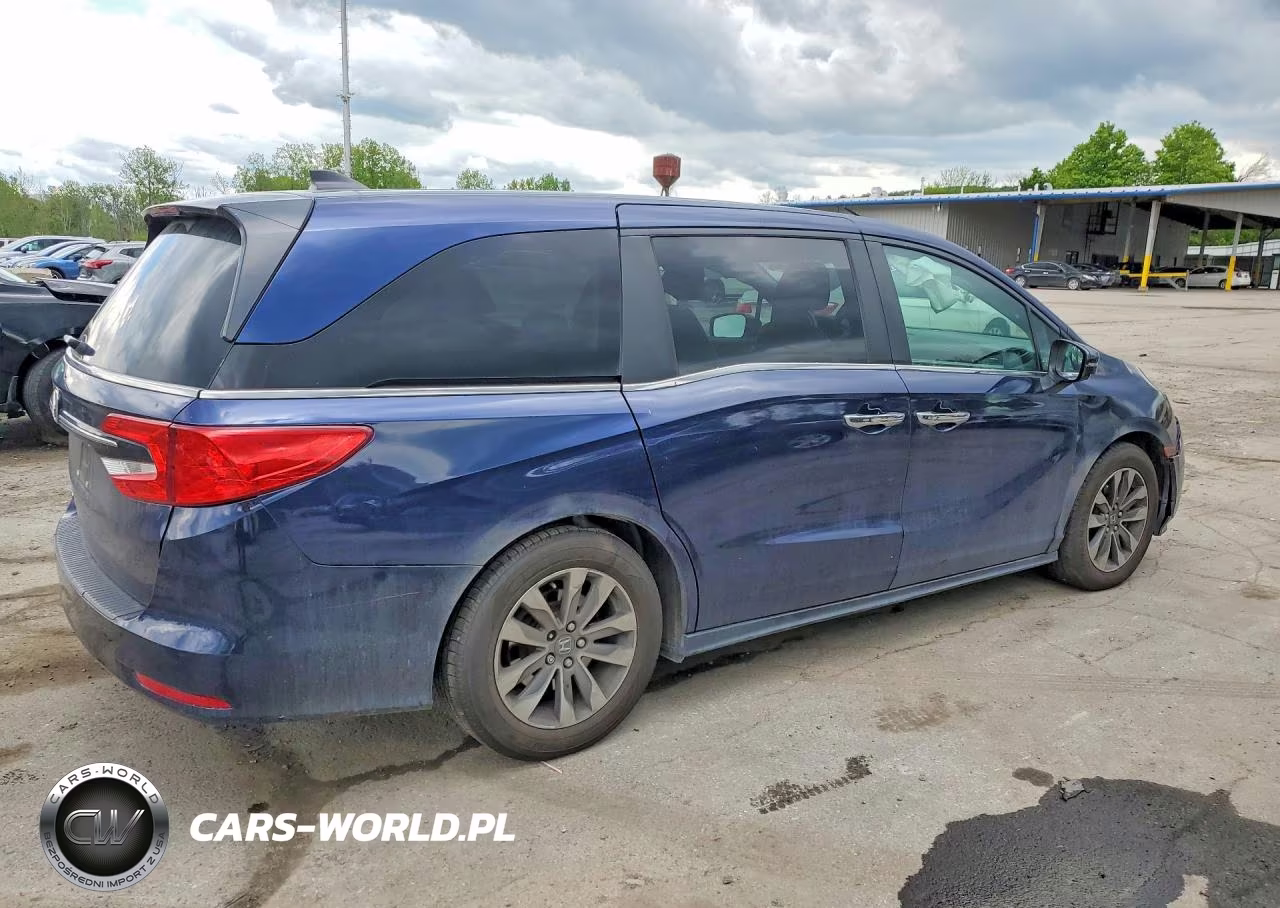 2022 Honda Odyssey Exl VIN:5FNRL6H79NB040279 - 3