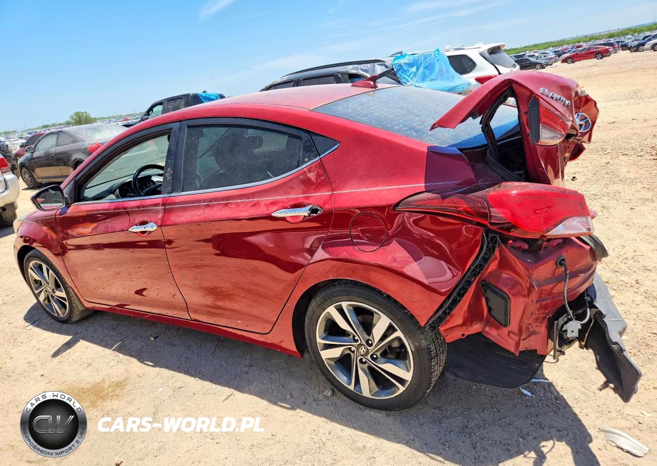 2016 Hyundai Elantra Limited VIN:KMHDH4AE1GU599078 - 2