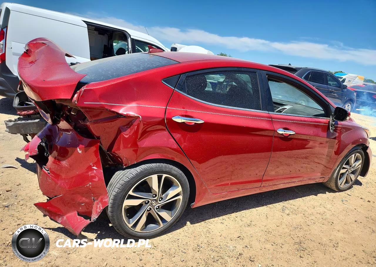 2016 Hyundai Elantra Limited VIN:KMHDH4AE1GU599078 - 3