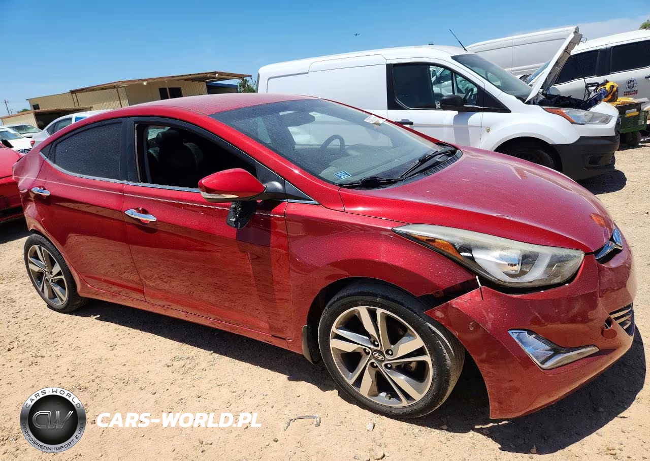 2016 Hyundai Elantra Limited VIN:KMHDH4AE1GU599078 - 4