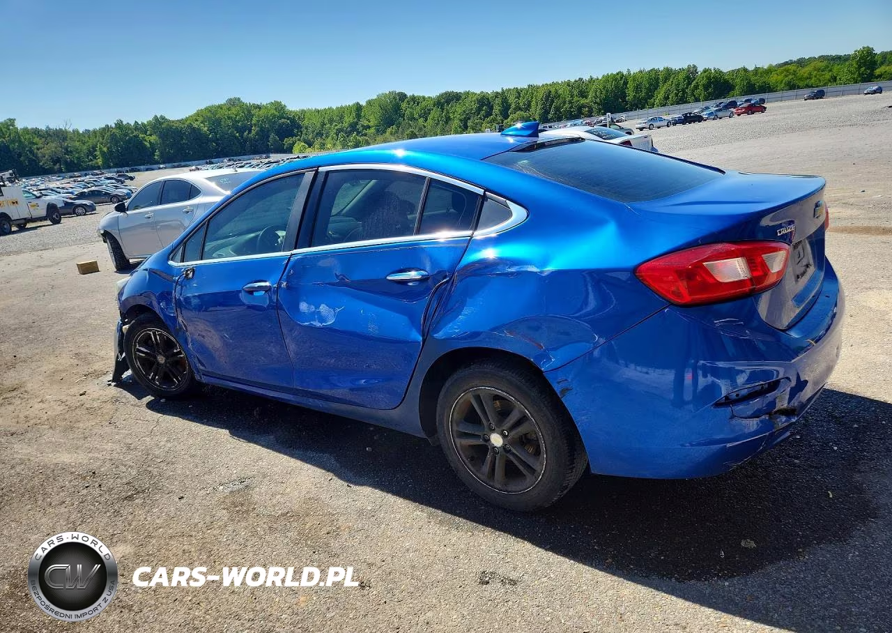 2016 Chevrolet Cruze Lt VIN:1G1BE5SM9G7261628 - 2