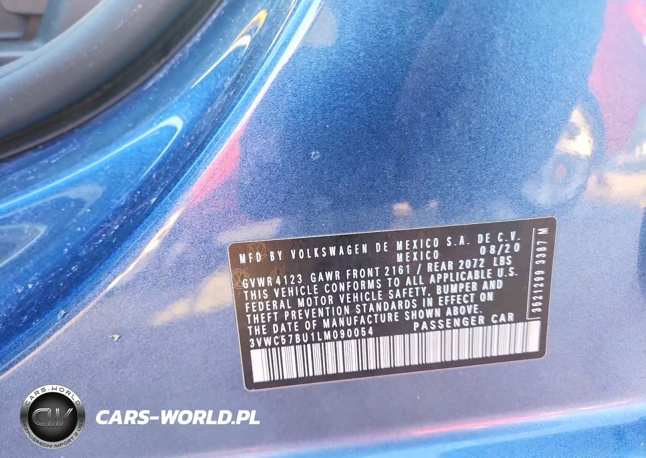 2020 Volkswagen Jetta S VIN:3VWC57BU1LM090054 - 13