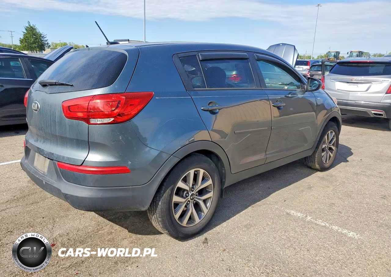 2015 Kia Sportage Lx VIN:KNDPBCAC1F7759307 - 3