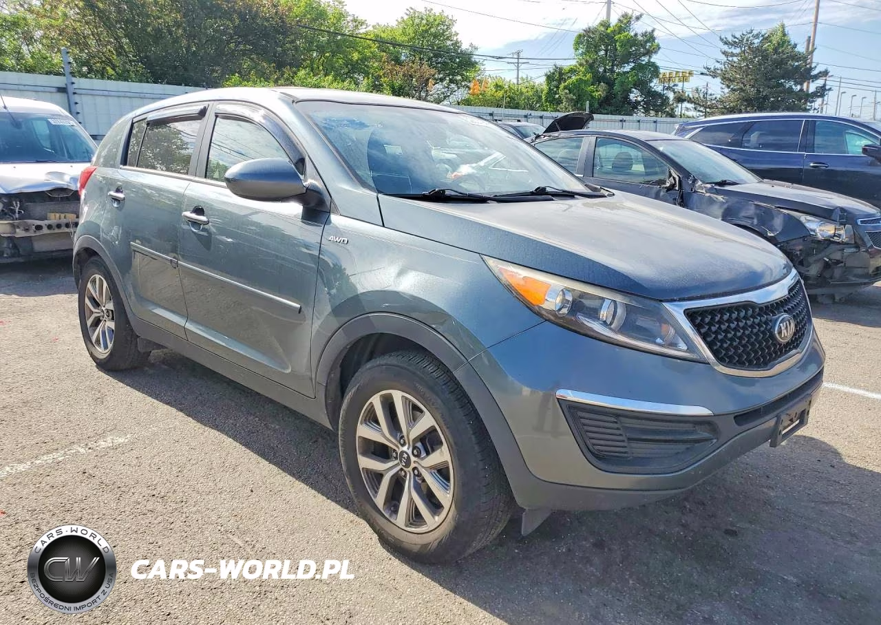 2015 Kia Sportage Lx VIN:KNDPBCAC1F7759307 - 4