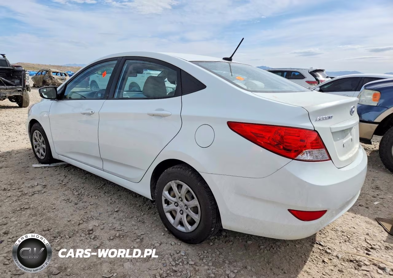 2014 Hyundai Accent Gls VIN:KMHCT4AE5EU713977 - 2