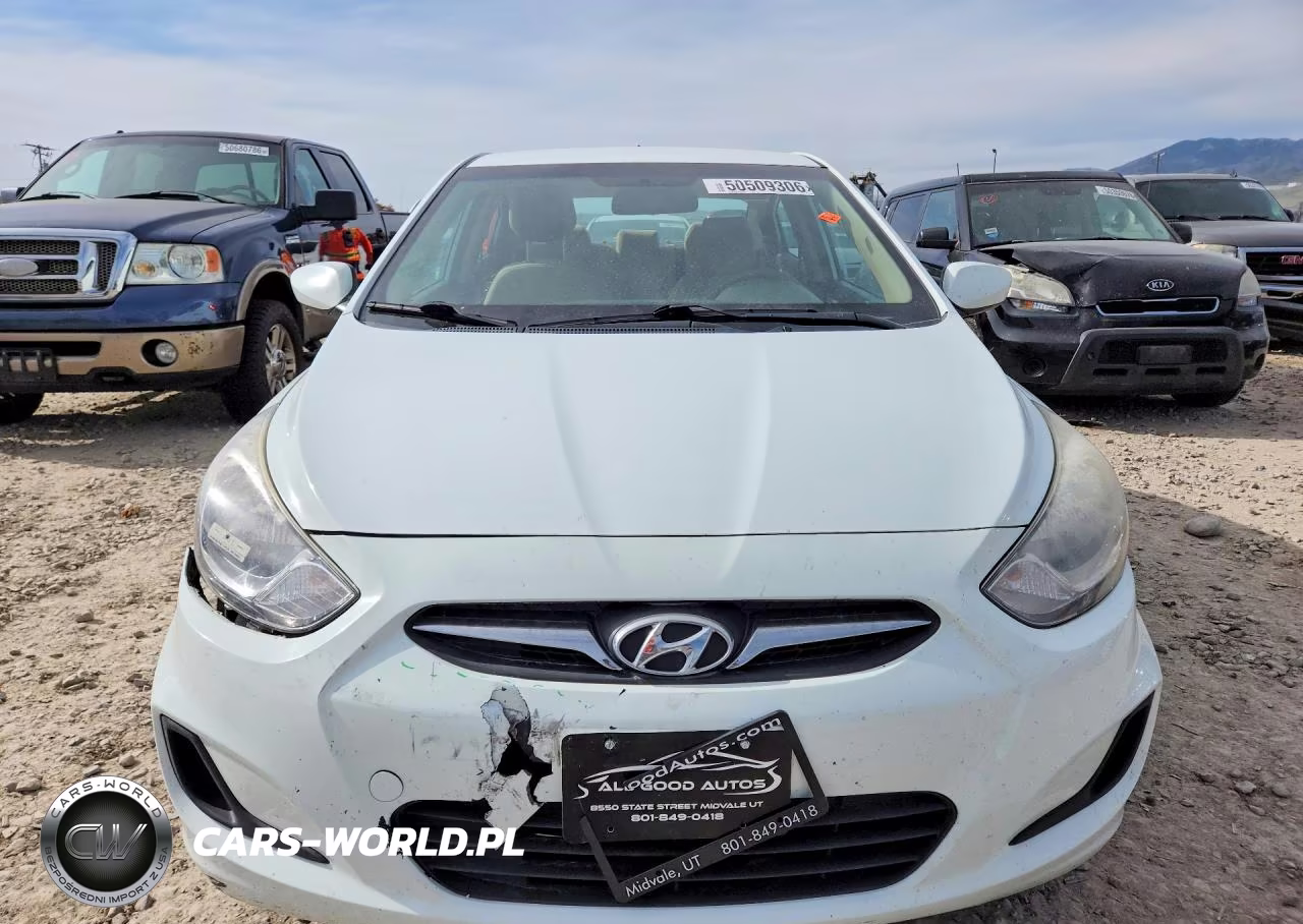 2014 Hyundai Accent Gls VIN:KMHCT4AE5EU713977 - 5