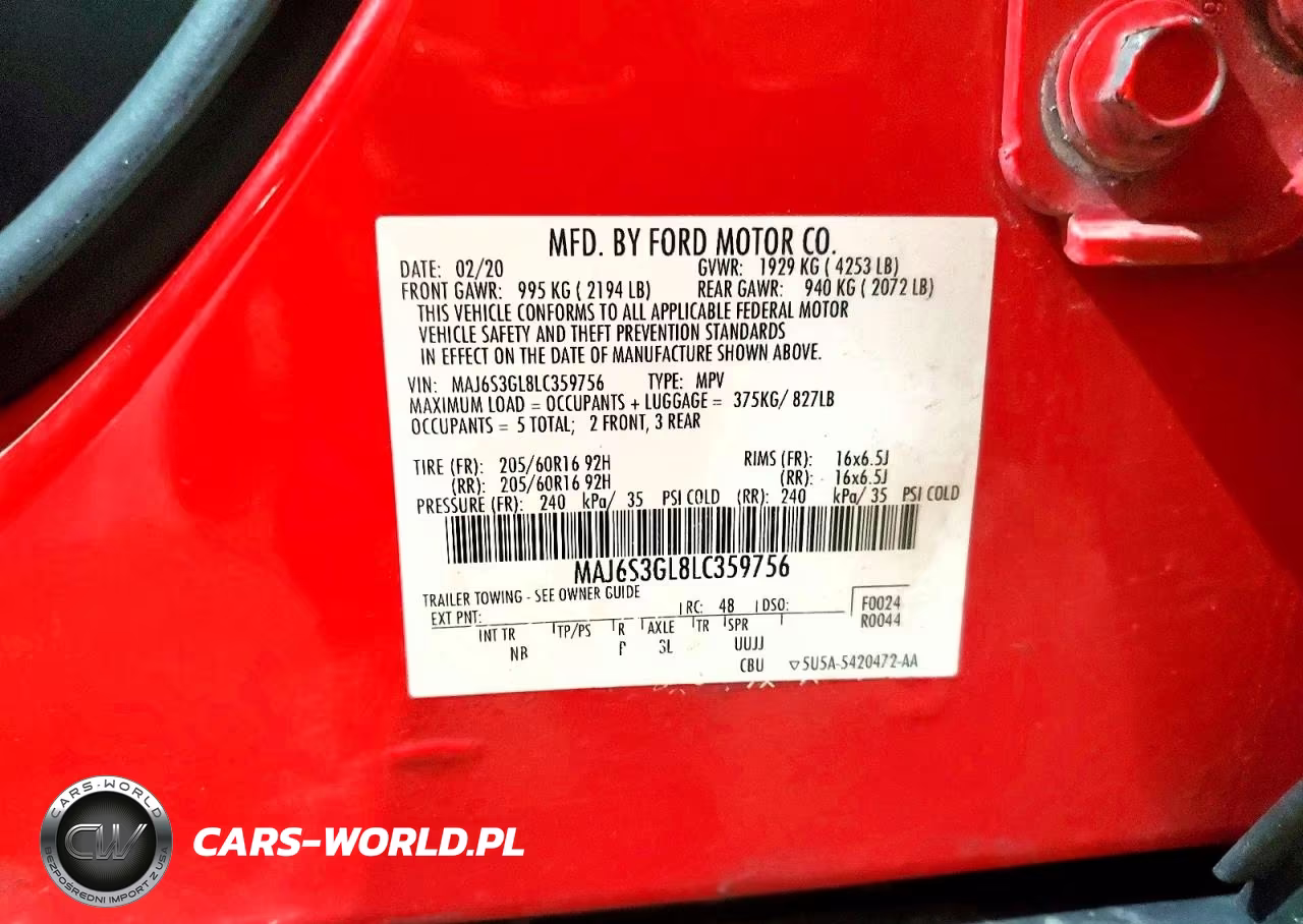 2020 Ford Ecosport Se VIN:MAJ6S3GL8LC359756 - 13