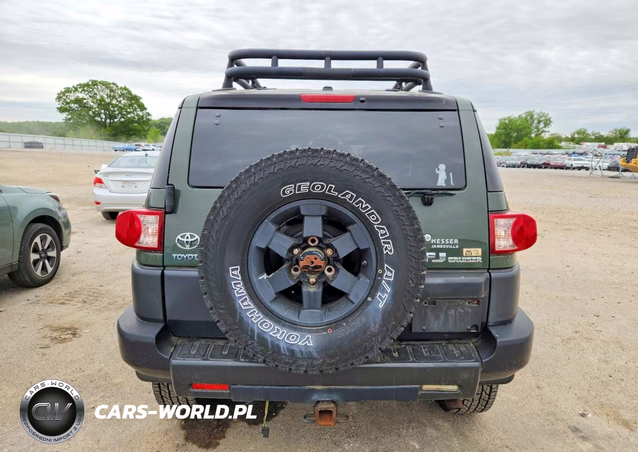 2011 Toyota Fj Cruiser Base VIN:JTEBU4BFXBK112202 - 6