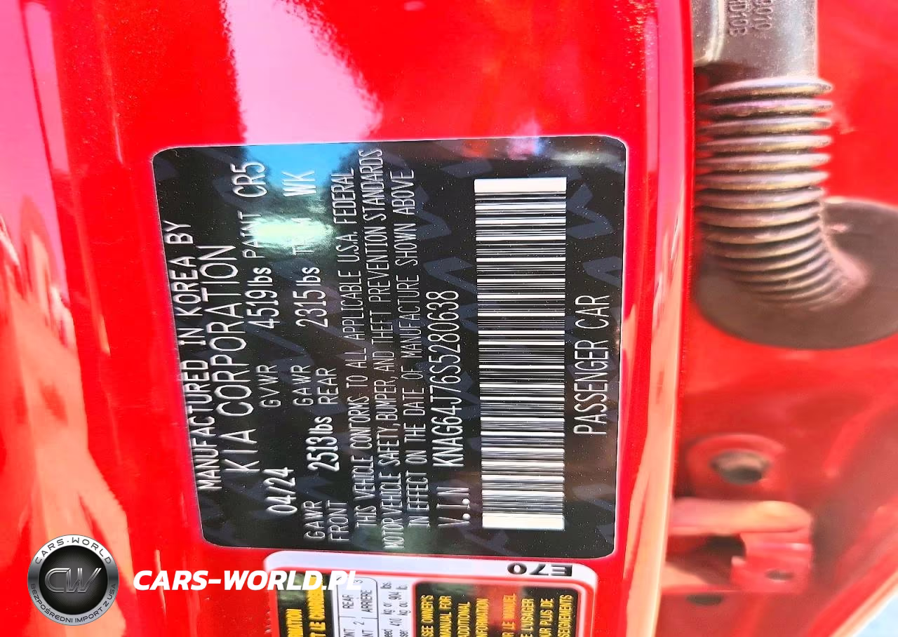2025 Kia K5 Gt Line VIN:KNAG64J76S5280638 - 12