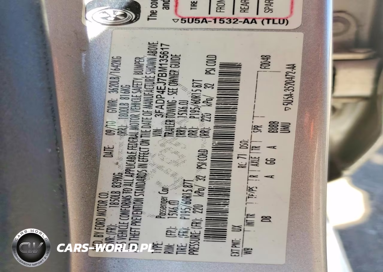 2011 Ford Fiesta Se VIN:3FADP4EJ7BM135617 - 12