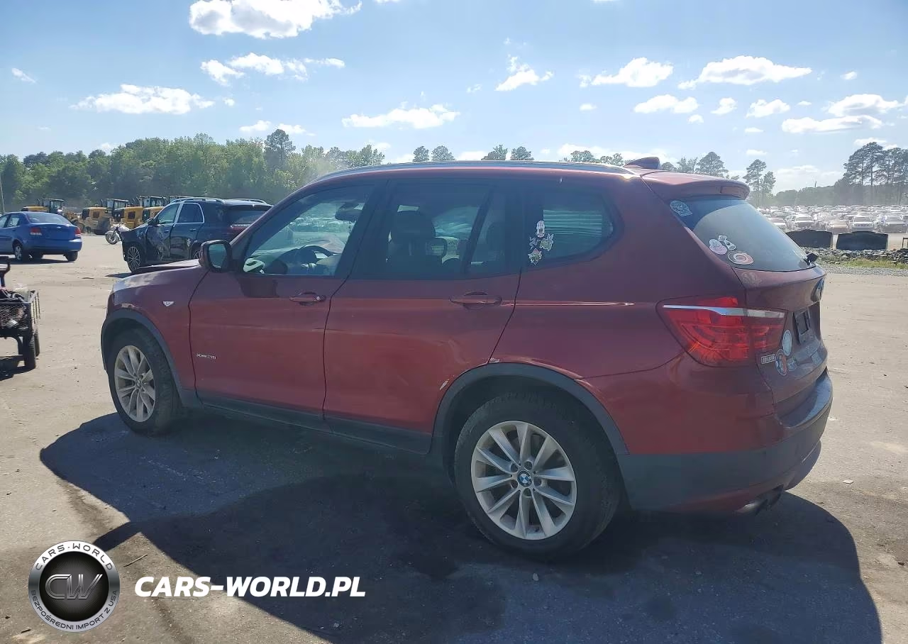 2014 BMW X3 xDrive28I VIN:5UXWX9C54E0D40942 - 2