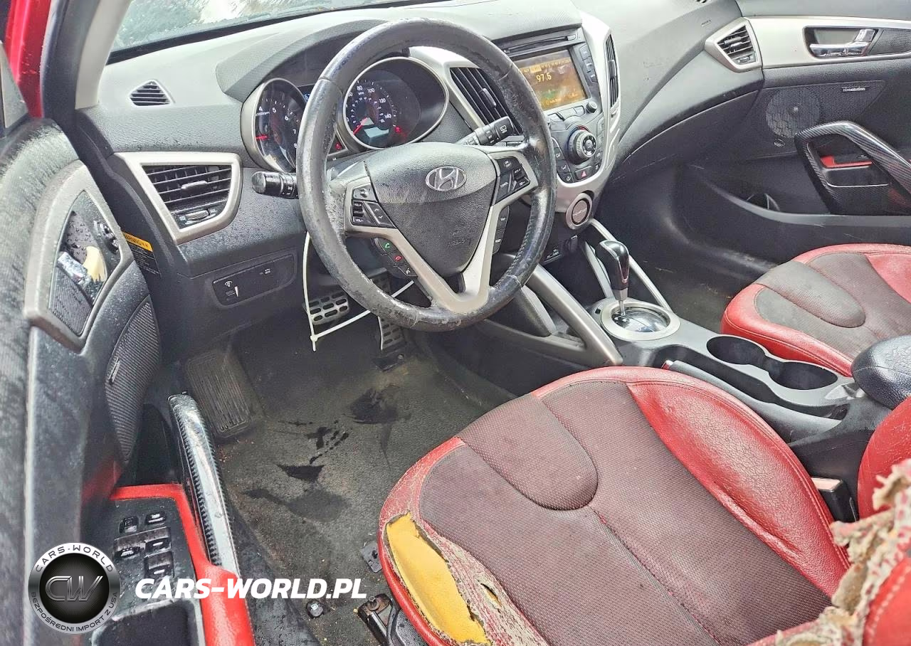 2012 Hyundai Veloster VIN:KMHTC6AD0CU061270 - 8
