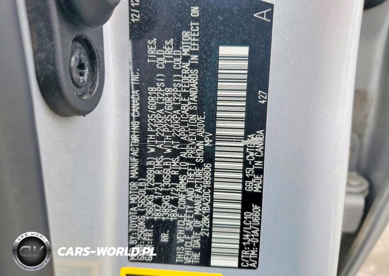 2013 Lexus Rx 350 Base VIN:2T2BK1BA2DC189806 - 13
