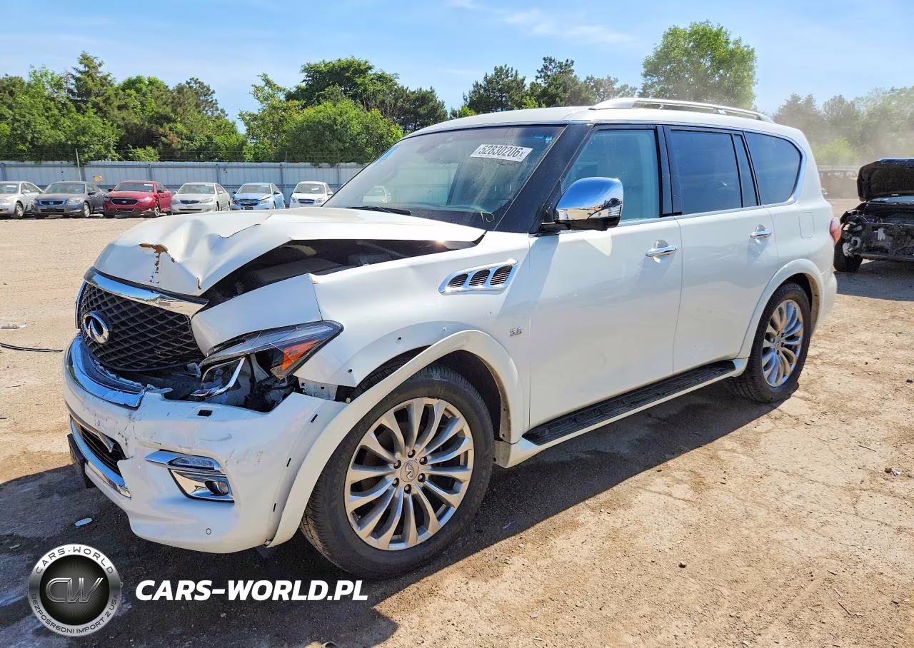 2017 Infiniti Qx80 Base VIN:JN8AZ2NC4H9430828 - 1