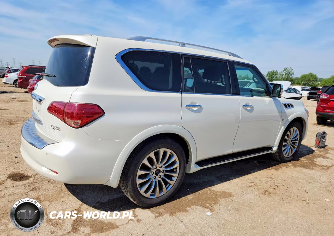 2017 Infiniti Qx80 Base VIN:JN8AZ2NC4H9430828 - 3