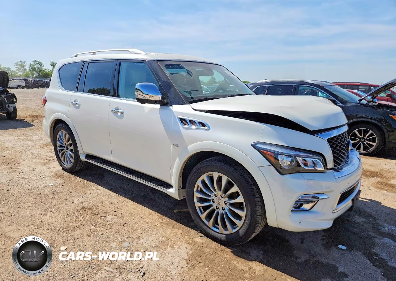 2017 Infiniti Qx80 Base VIN:JN8AZ2NC4H9430828 - 4