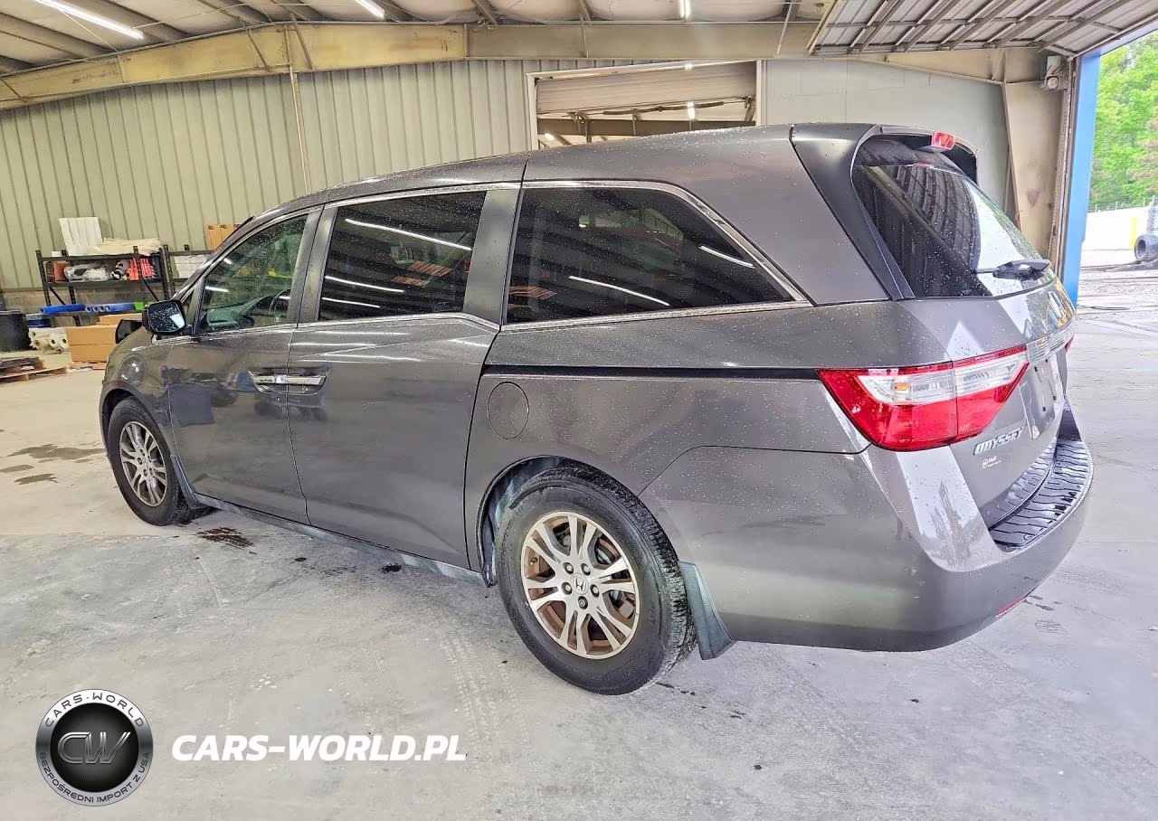 2012 Honda Odyssey Exl VIN:5FNRL5H65CB031710 - 2