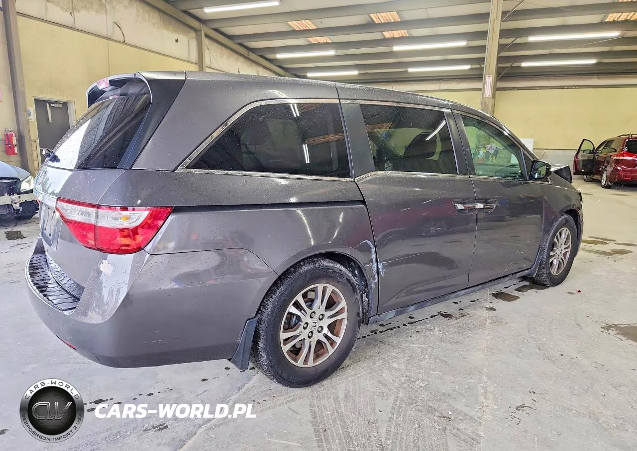 2012 Honda Odyssey Exl VIN:5FNRL5H65CB031710 - 3