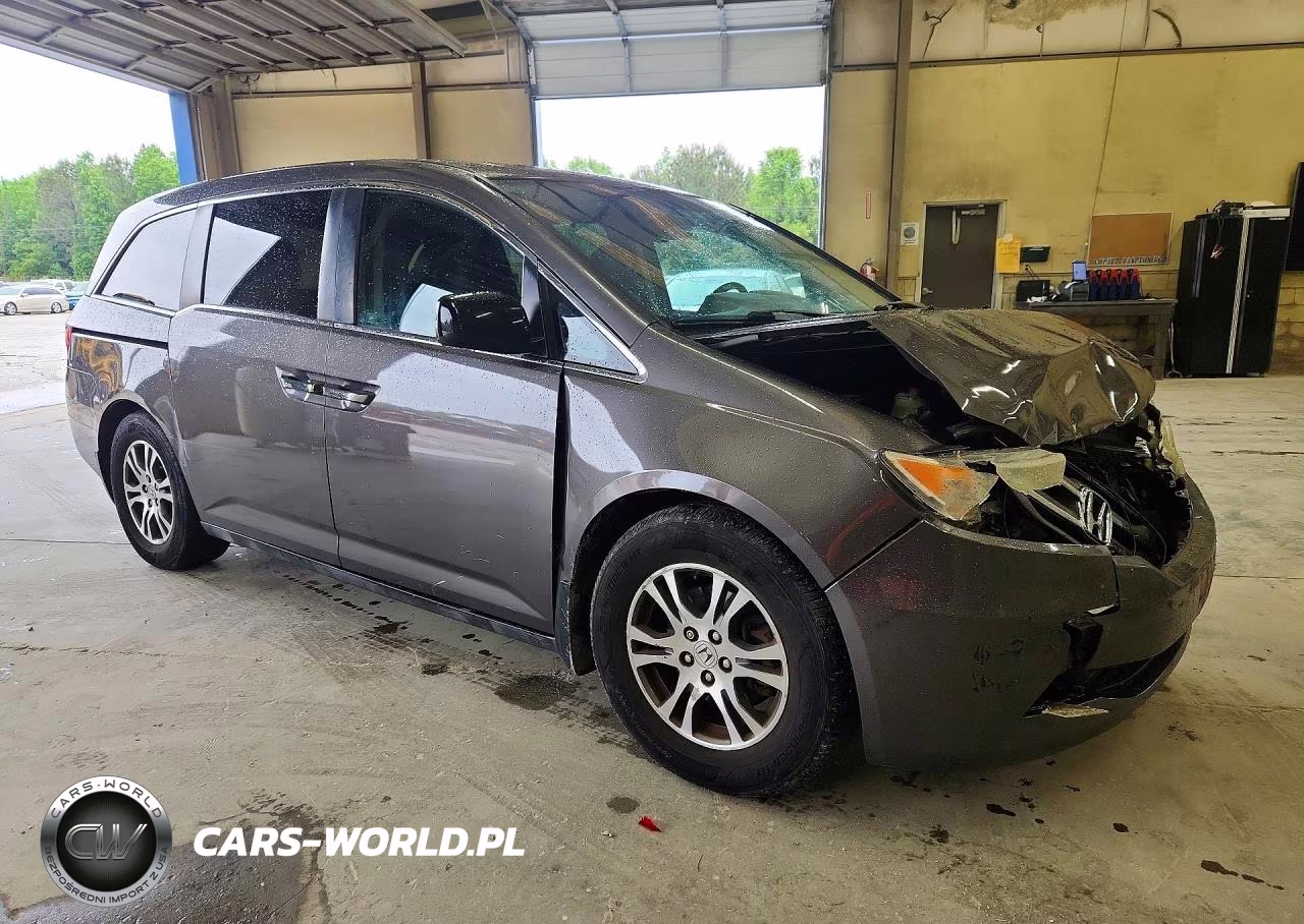 2012 Honda Odyssey Exl VIN:5FNRL5H65CB031710 - 4
