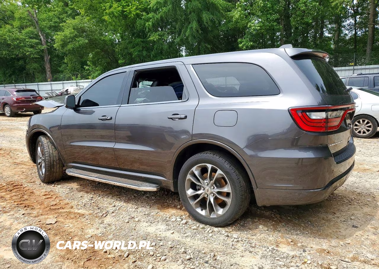2019 Dodge Durango Gt VIN:1C4RDHDG4KC779373 - 2