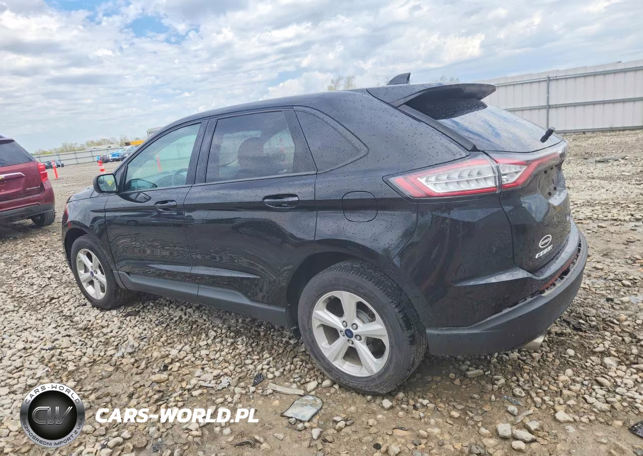 2016 Ford Edge Se VIN:2FMPK3G93GBB16277 - 2