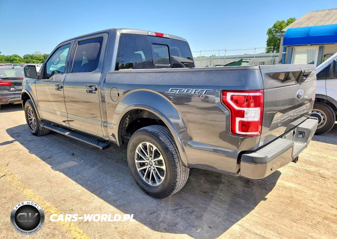 2020 Ford F150 Supercrew VIN:1FTEW1EP4LFA93199 - 2