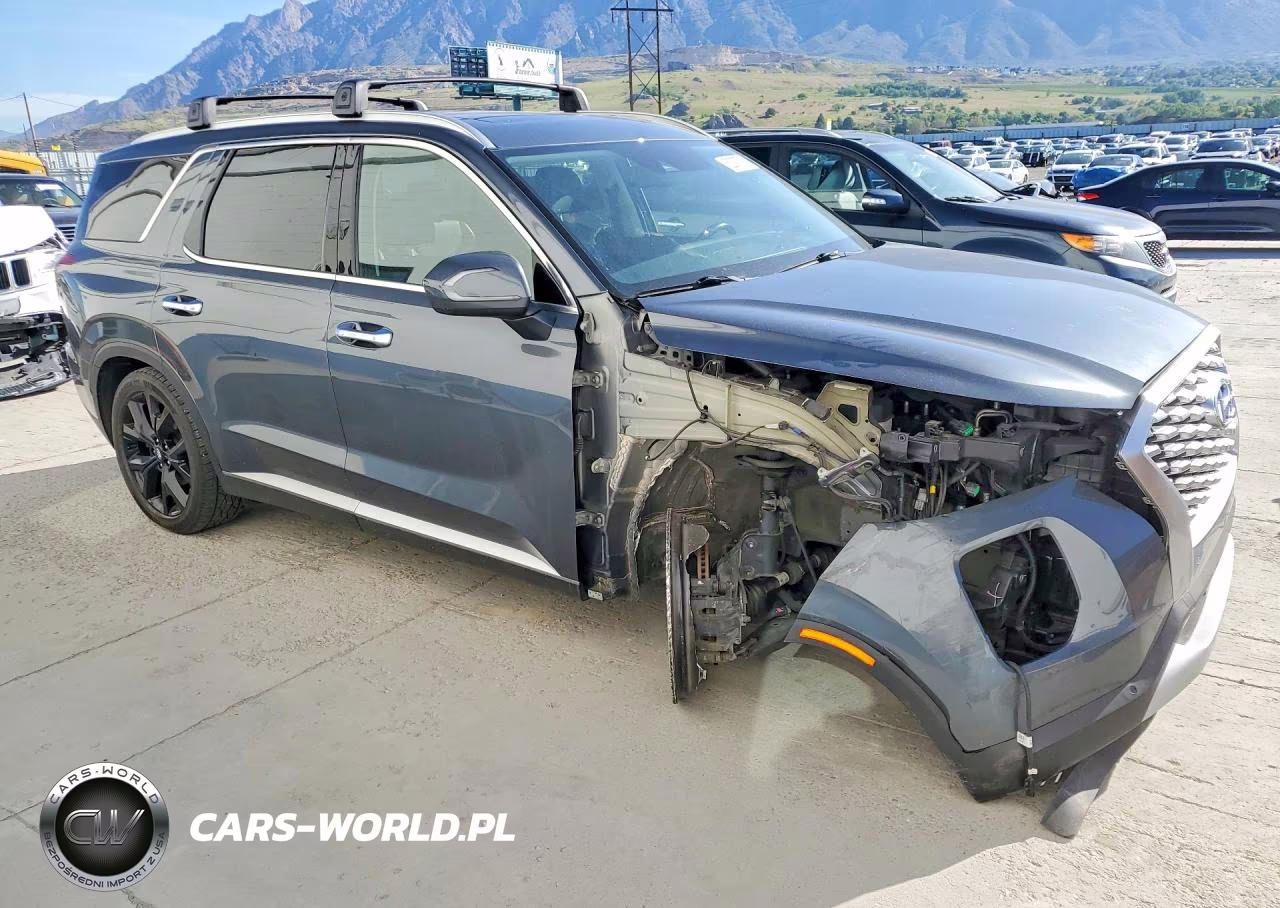 2021 Hyundai Palisade Sel VIN:KM8R4DHE2MU312012 - 4