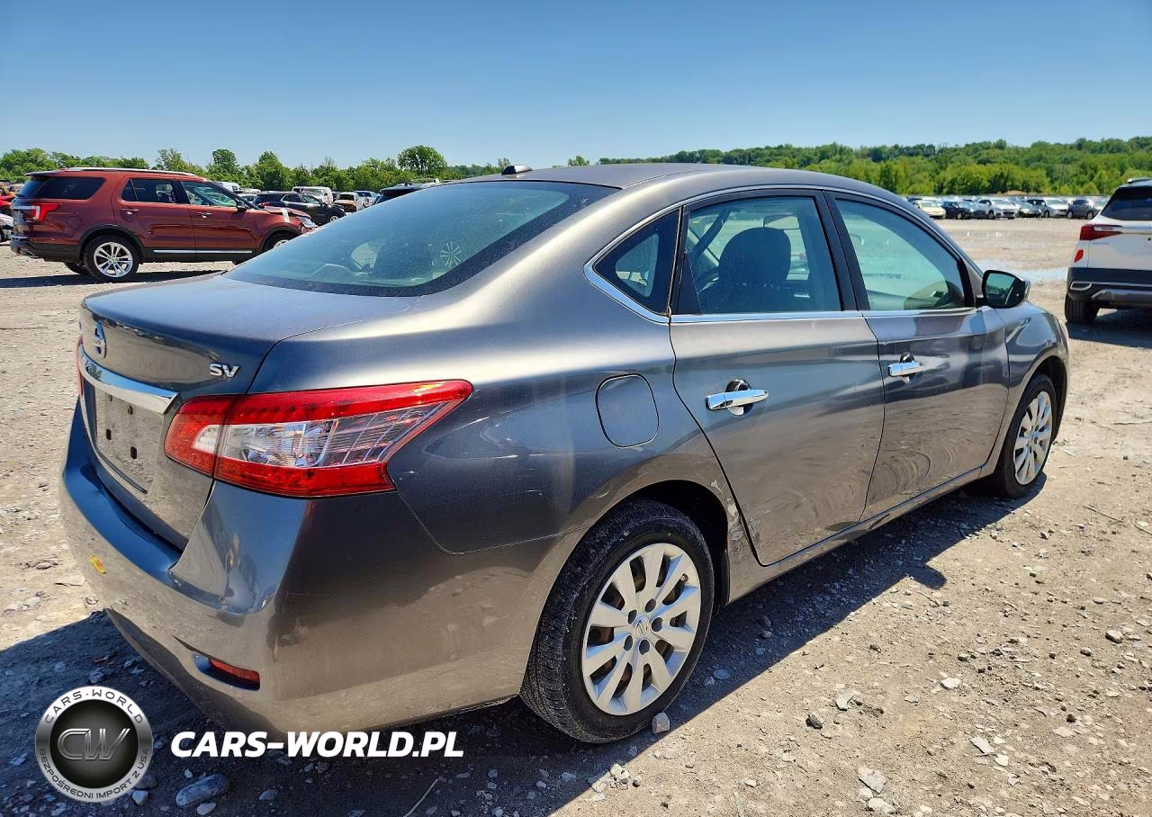 2015 Nissan Sentra Sv VIN:3N1AB7AP2FL662521 - 3
