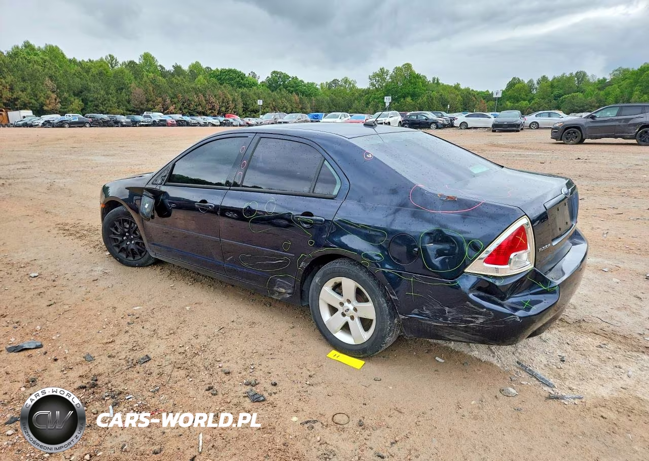 2008 Ford Fusion S VIN:3FAHP06Z68R170093 - 2