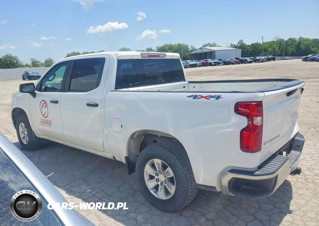 2022 Chevrolet Silverado K1500 VIN:3GCUDAED9NG503794 - 2