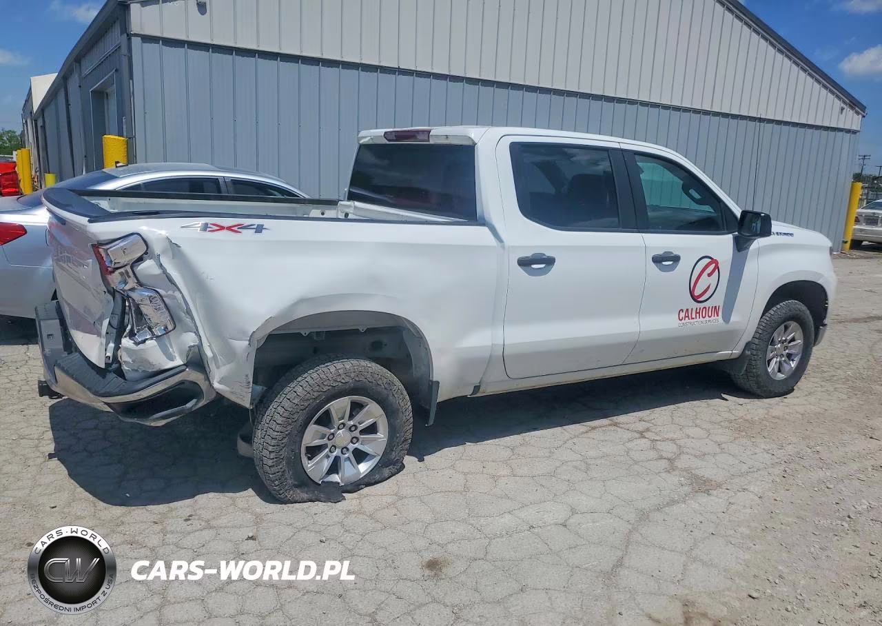 2022 Chevrolet Silverado K1500 VIN:3GCUDAED9NG503794 - 3
