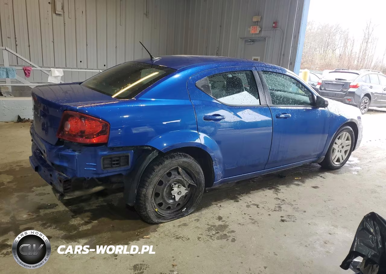2014 Dodge Avenger Se VIN:1C3CDZAB4EN134059 - 3