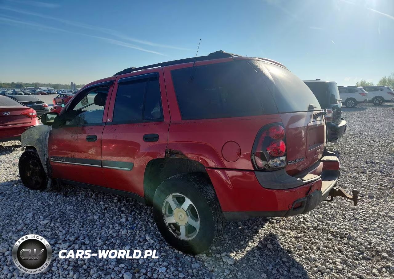 2002 Chevrolet Trailblazer VIN:1GNDT13S122115507 - 2