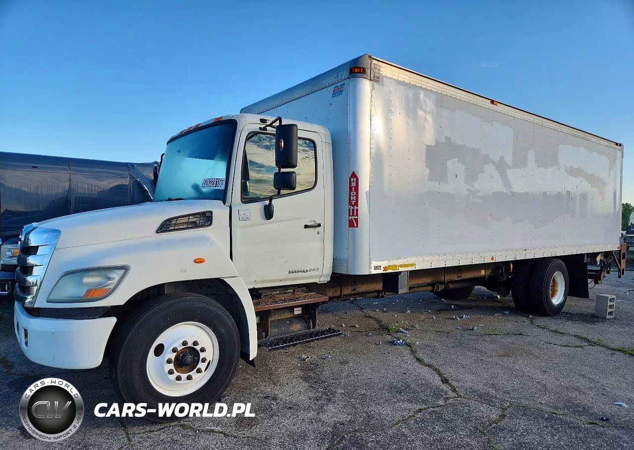 2013 Hino 338 Box Truck VIN:5PVNV8JVXD4S53311 - 2