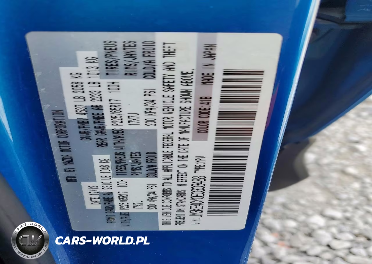 2014 Mazda Cx-5 Touring VIN:JM3KE4CY0E0303488 - 13