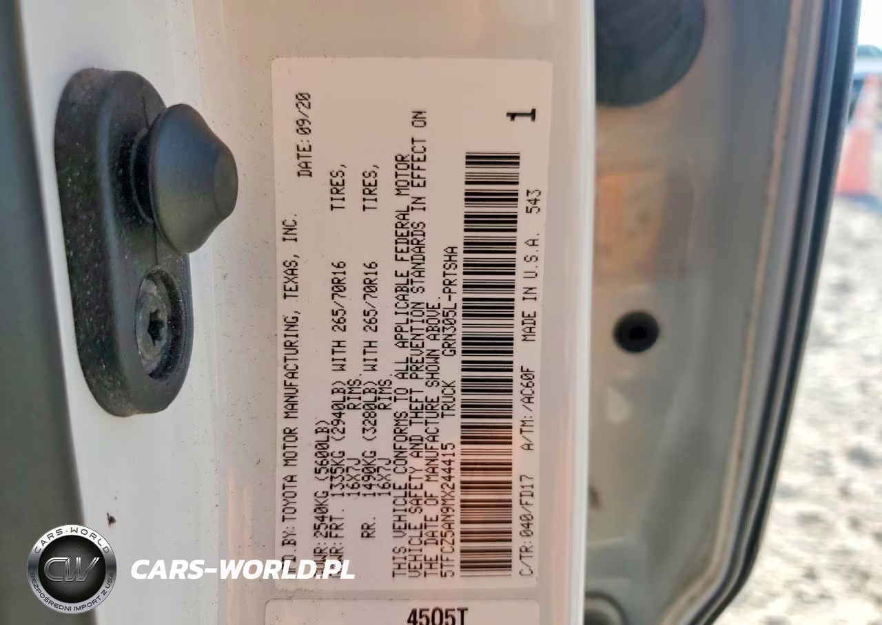 2021 Toyota Tacoma Trd Off-Road VIN:5TFCZ5AN9MX244415 - 13
