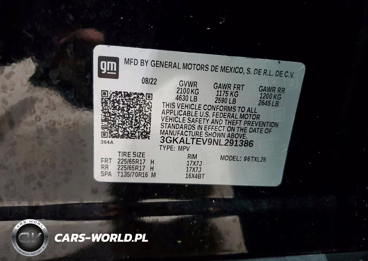 2022 GMC Terrain Sle VIN:3GKALTEV9NL291386 - 14