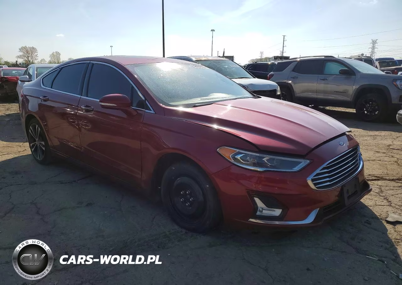 2019 Ford Fusion Titanium VIN:3FA6P0D9XKR184662 - 4