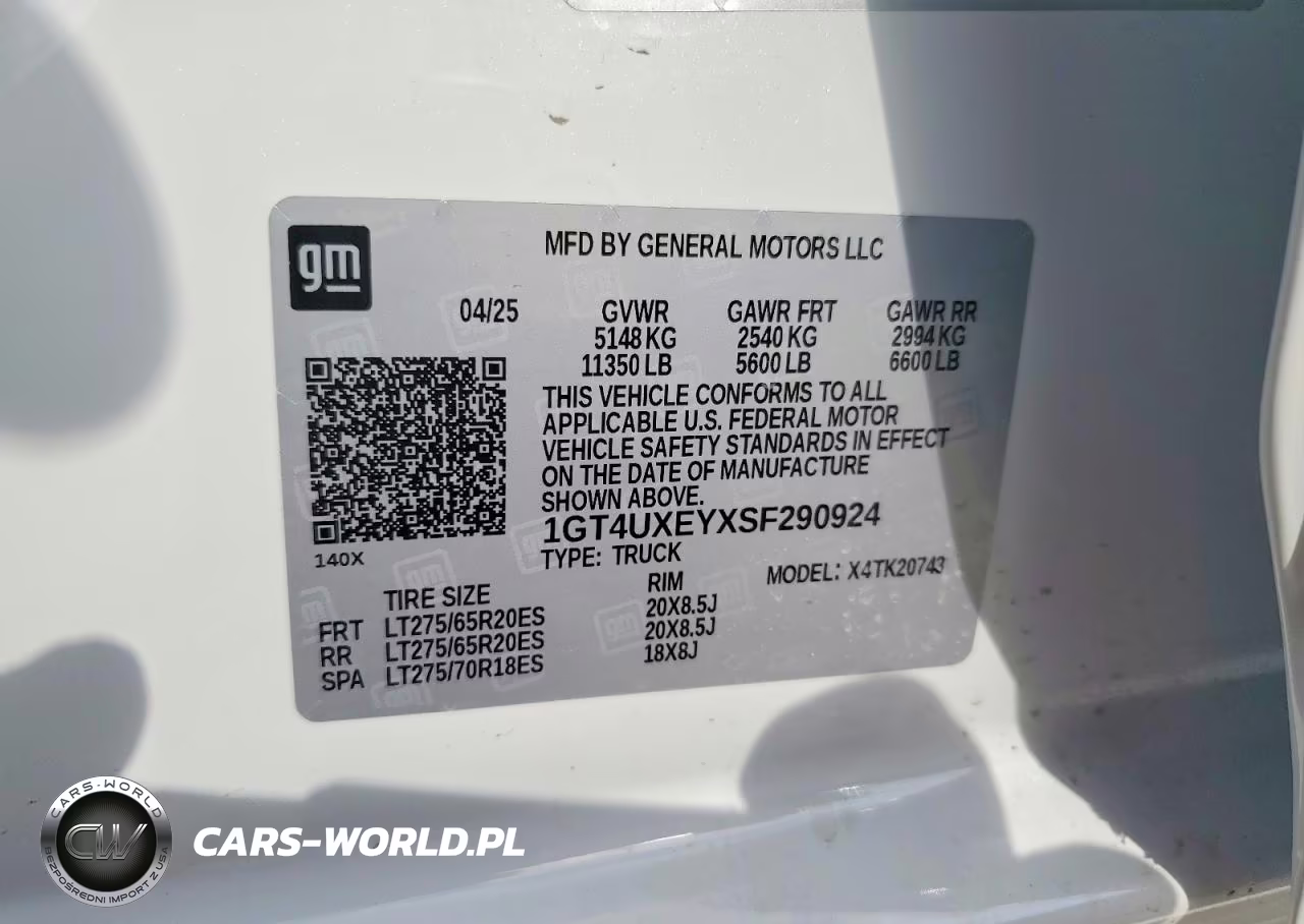 2025 GMC Sierra K2500 Denali Ultimate VIN:1GT4UXEYXSF290924 - 13