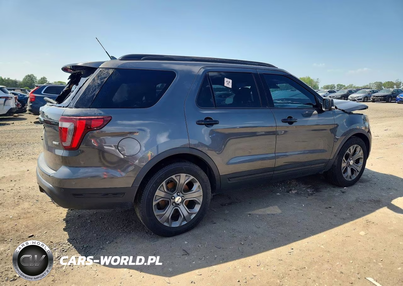 2018 Ford Explorer Sport VIN:1FM5K8GT3JGB85163 - 3