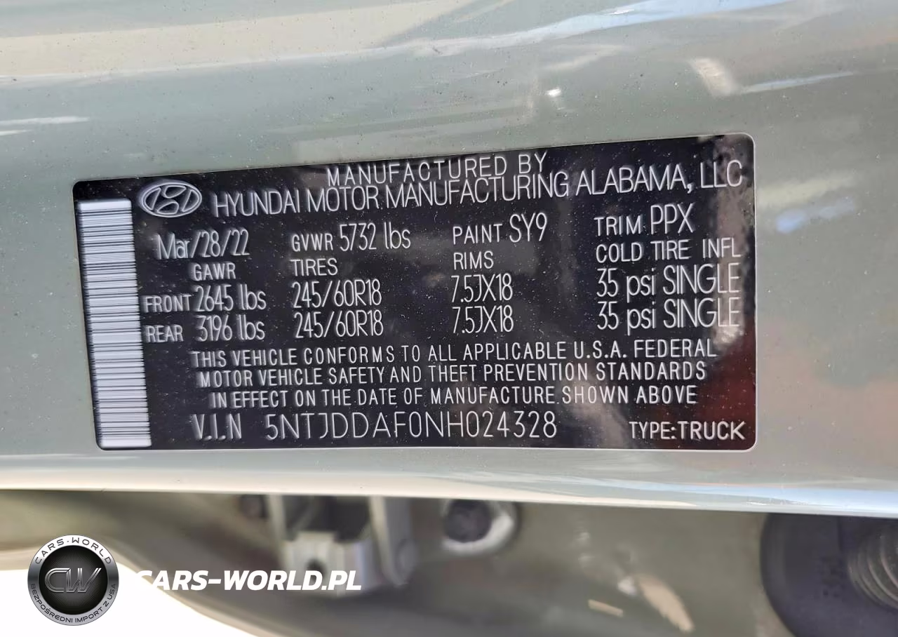 2022 Hyundai Santa Cruz Sel Premium VIN:5NTJDDAF0NH024328 - 13