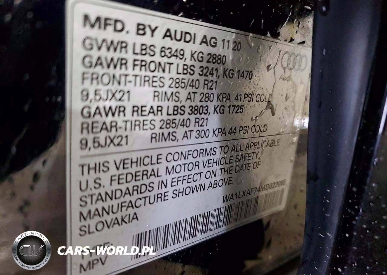 2021 Audi Q7 Premium Plus VIN:WA1LXAF74MD023065 - 13
