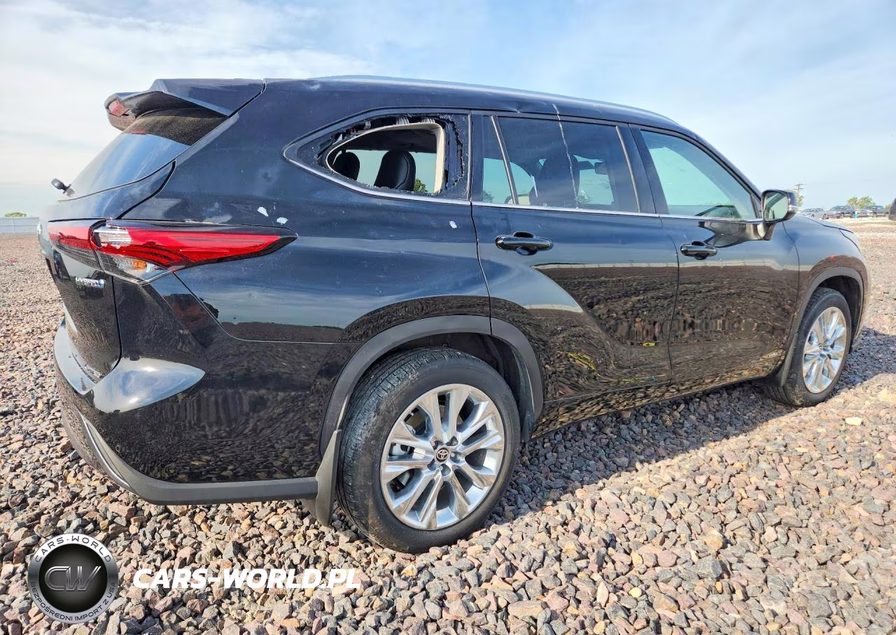 2023 Toyota Highlander Hybrid Limited VIN:5TDXBRCH9PS123950 - 3