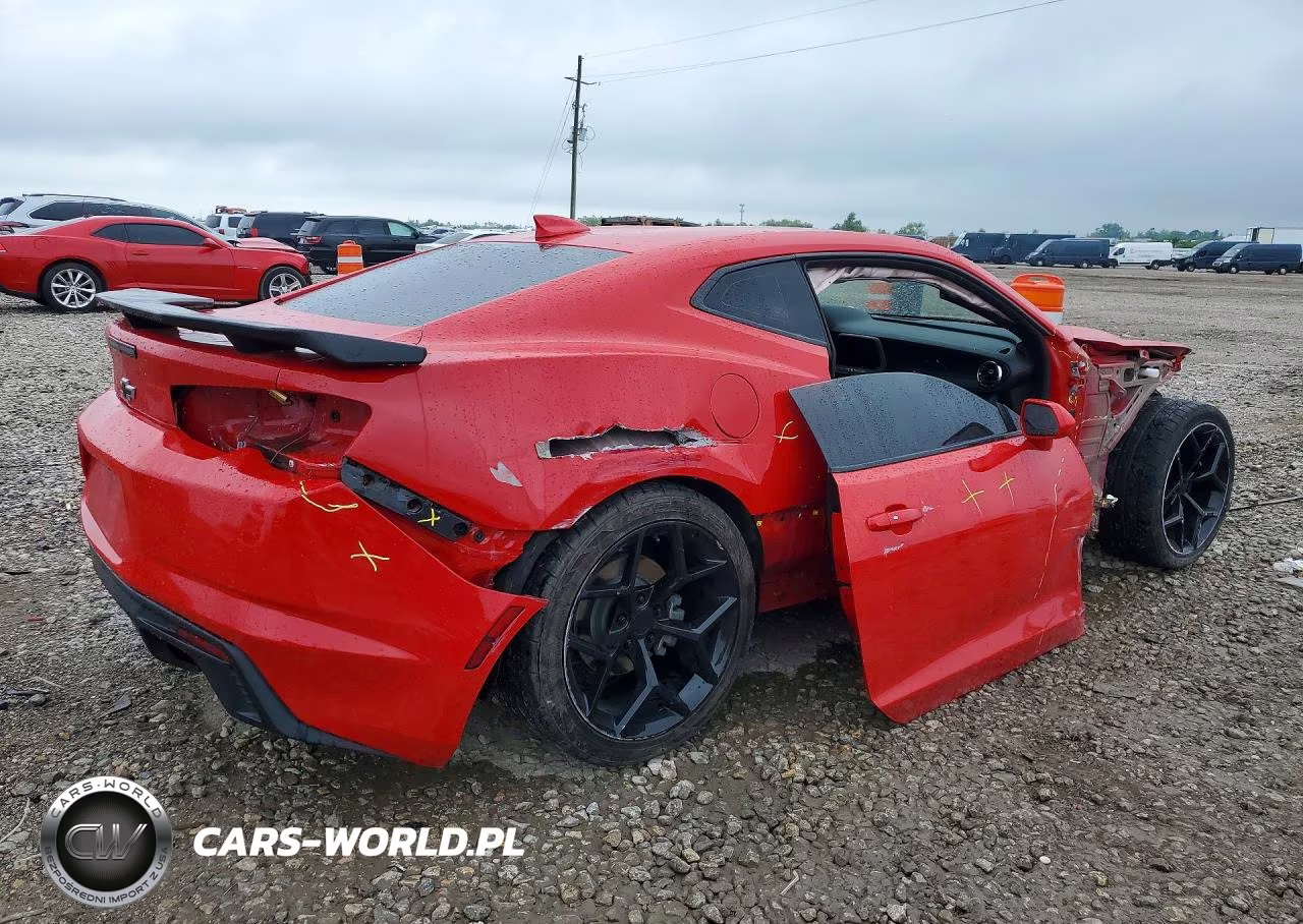 2022 Chevrolet Camaro Lt VIN:1G1FD1RS3N0125423 - 3