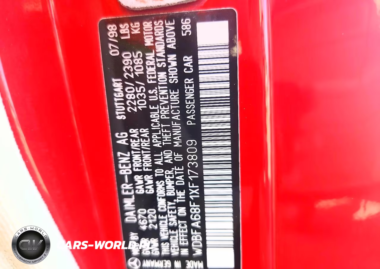 1999 Mercedes-Benz Sl 500 VIN:WDBFA68F1XF173809 - 13