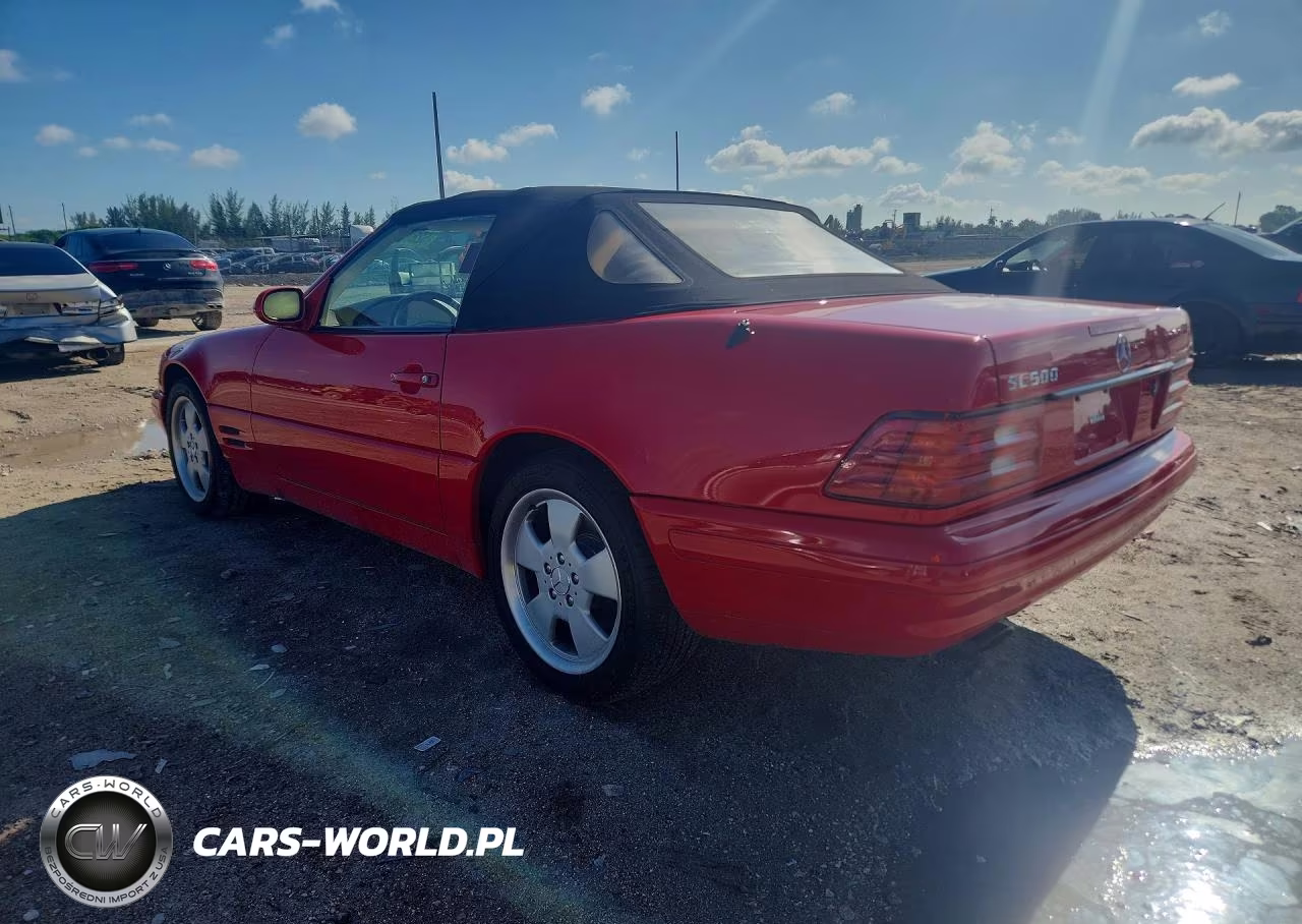 1999 Mercedes-Benz Sl 500 VIN:WDBFA68F1XF173809 - 2