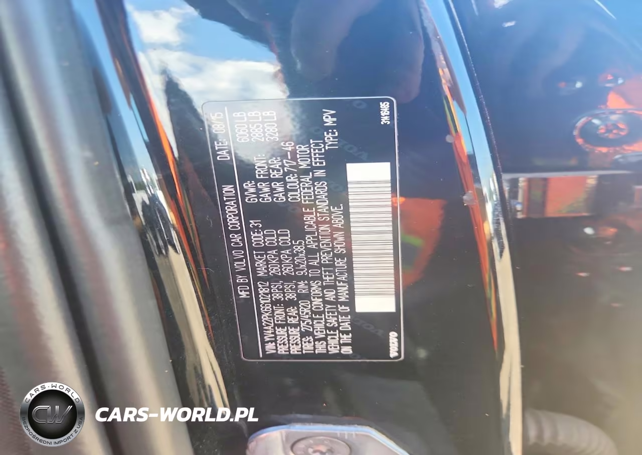 2016 Volvo Xc90 T6 VIN:YV4A22PK6G1021812 - 12